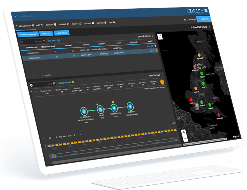 tool for monitoring network paths